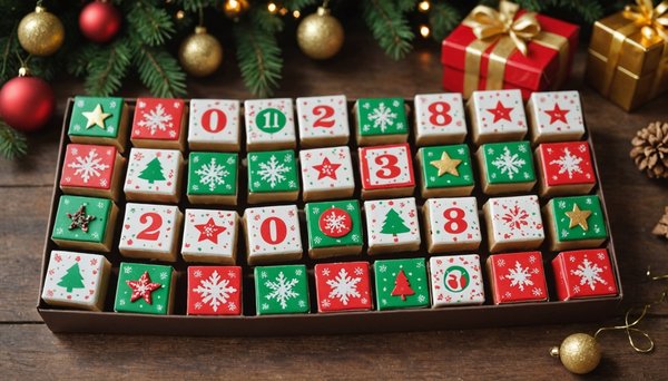 Comment préparer un calendrier de l'Avent gourmand ?